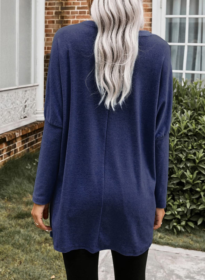 Women's Lightweight Long Sleeve Tunic Top