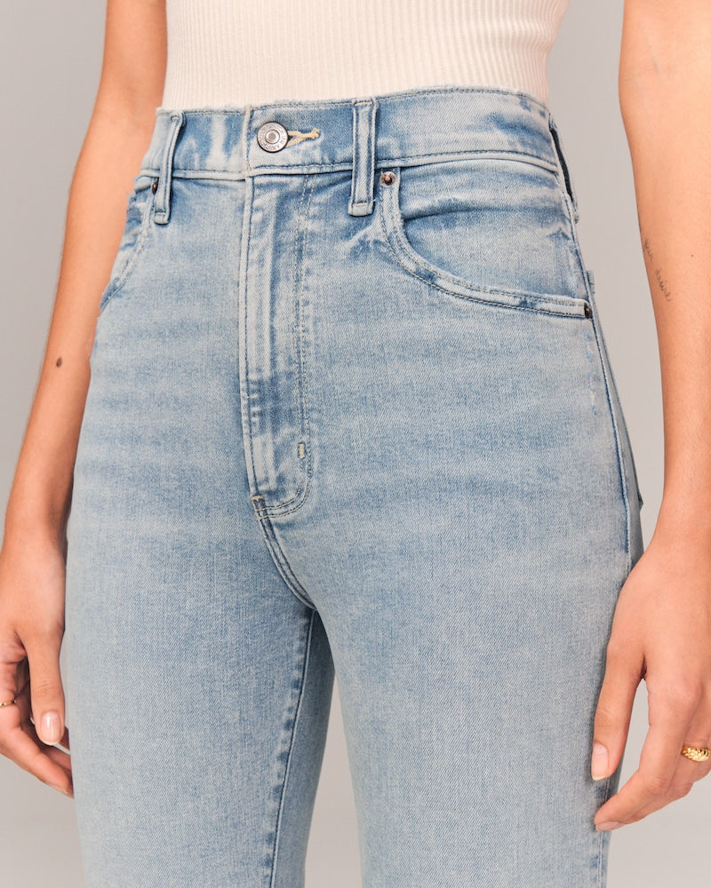 Women's Ultra High Rise Stretch Flare Jeans
